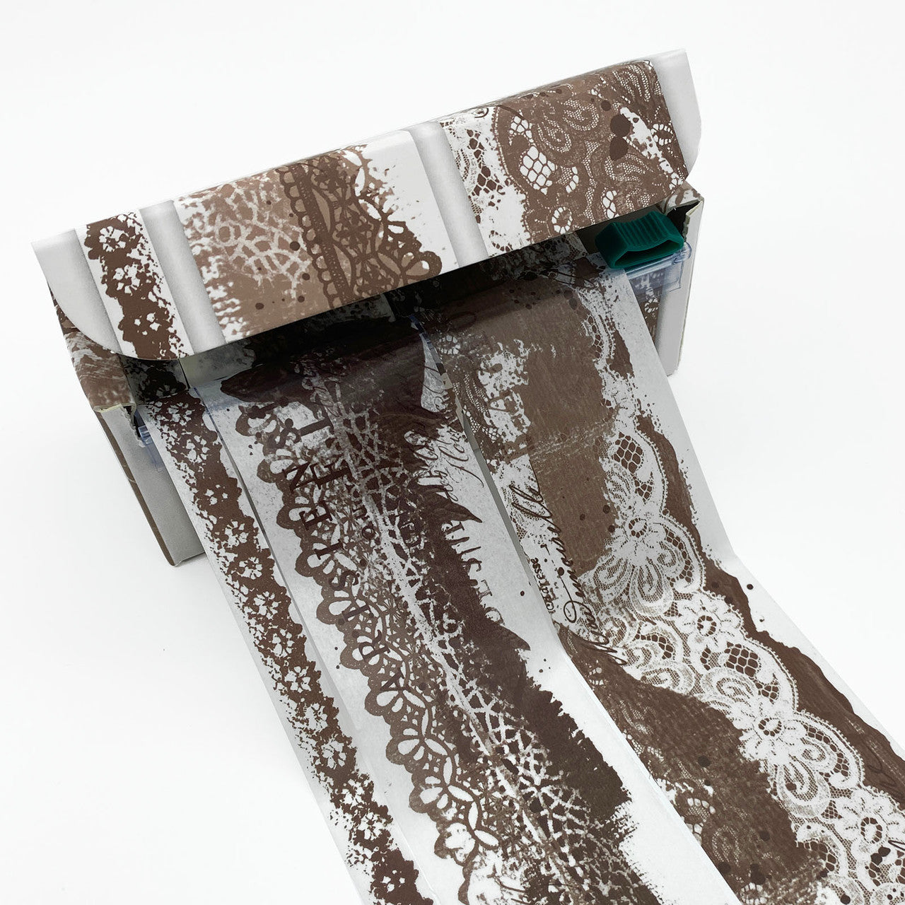 49 en markt Vintage Bits Hickory Lace Washi Tape-set